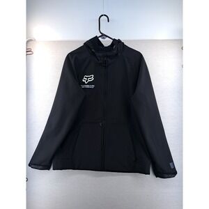 Fox Racing Bionic Brawled Hoodie Jacket XL Black Motorcross 3000mm Full Zip